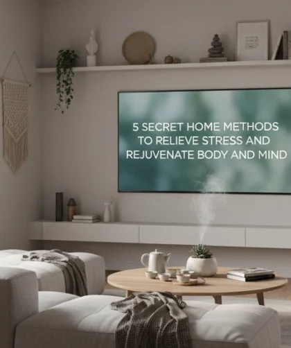 5 Secret Home Methods to Relieve Stress and Rejuvenate Body and Mind 5 Secret Home Methods to Relieve Stress and Rejuvenate Body and Mind