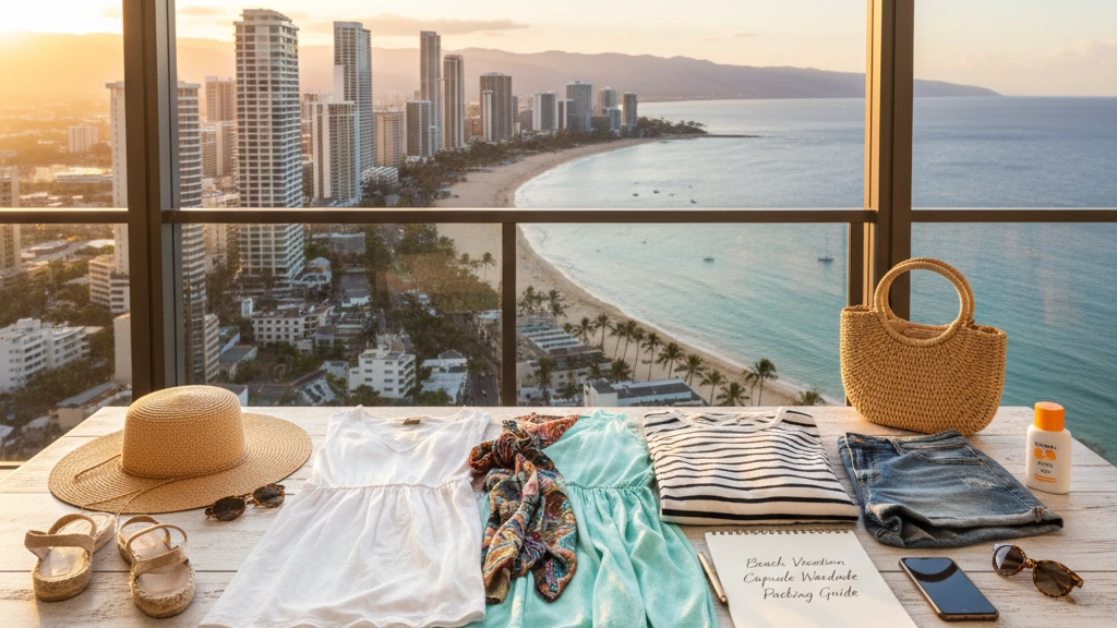 Beach Vacation Capsule Wardrobe Packing Guide
