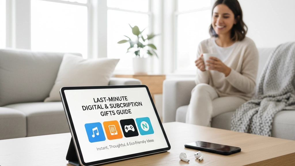 Last-Minute Digital & Subscription Gifts Guide