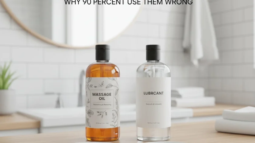 Massage Oil vs Lubricant Differences Explained Why Most Use Them Wrong