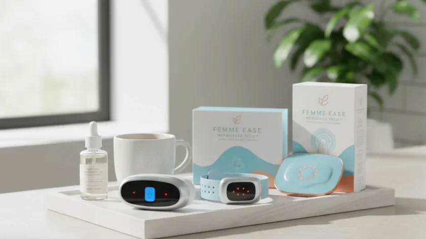 Menopause Relief Devices with PEMF Cooling and Red Light Therapy Menopause Relief Devices with PEMF Cooling and Red Light Therapy