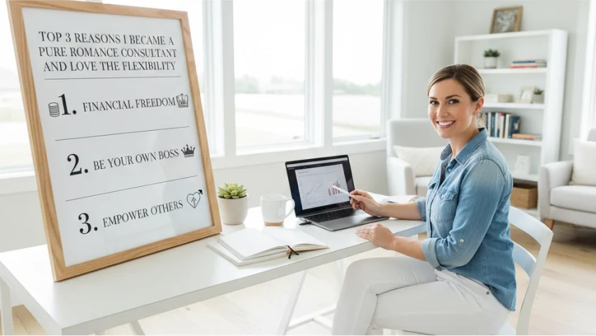 Top 3 Reasons I Love Being a Pure Romance Consultant for Flexibility