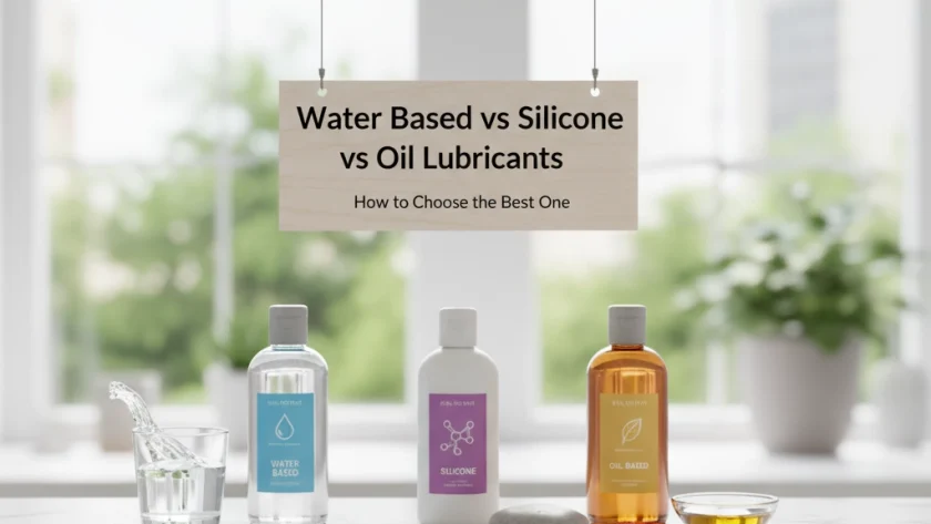 Water Based vs Silicone vs Oil Lubricants How to Choose the Best One