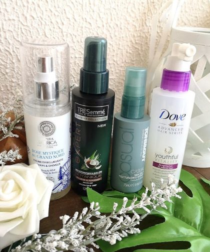 Hair products – what I am using for summer