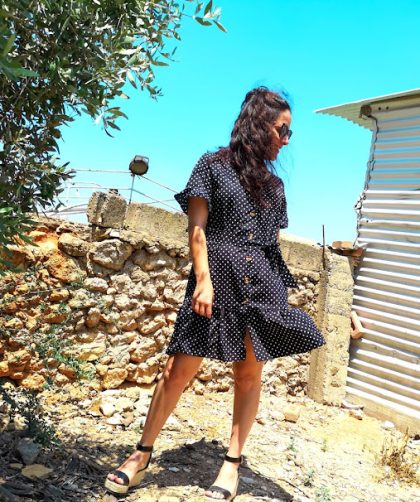 Polka dot dress