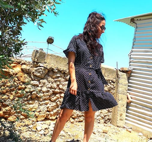 Polka dot dress